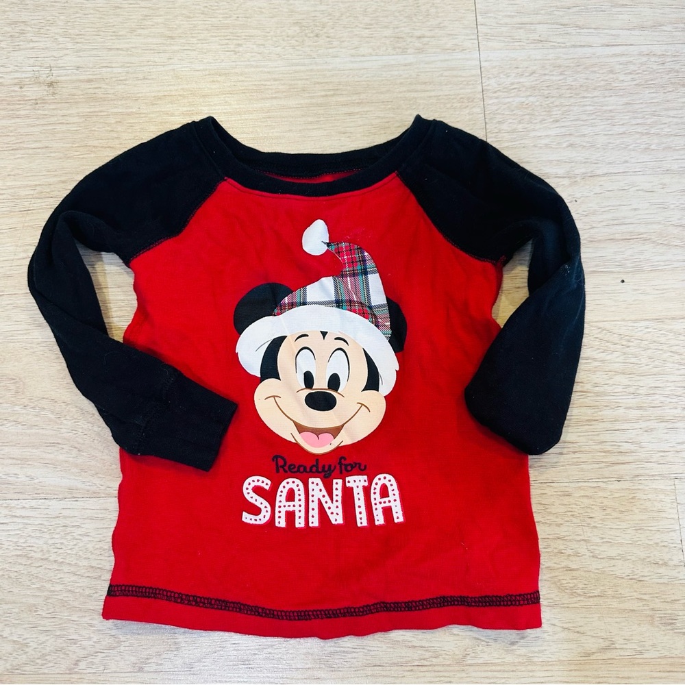 Disney Santa top